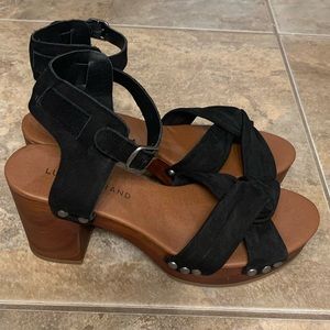 Lucky brand suede heels